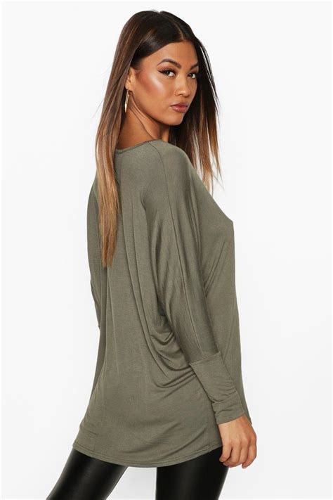 boohoo oversized shirts|long sleeve oversized t shirt.